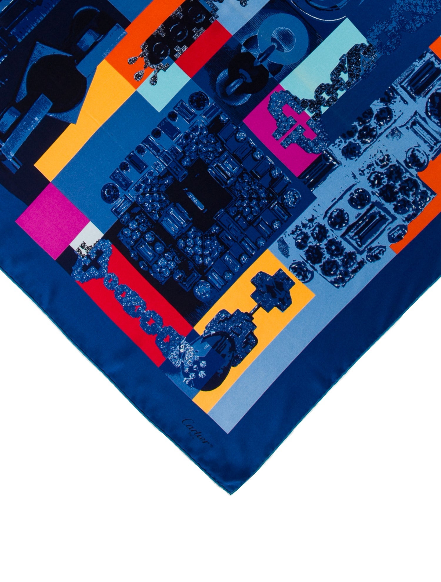 Cartier Silk Printed Scarf