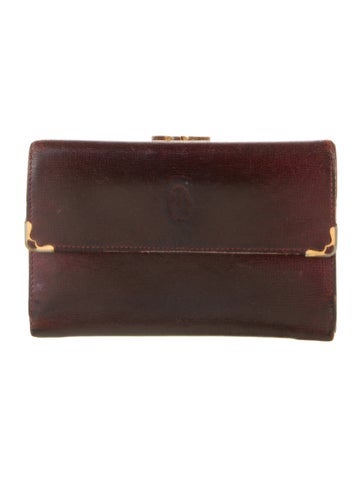 Cartier Wallets Leather French Purse