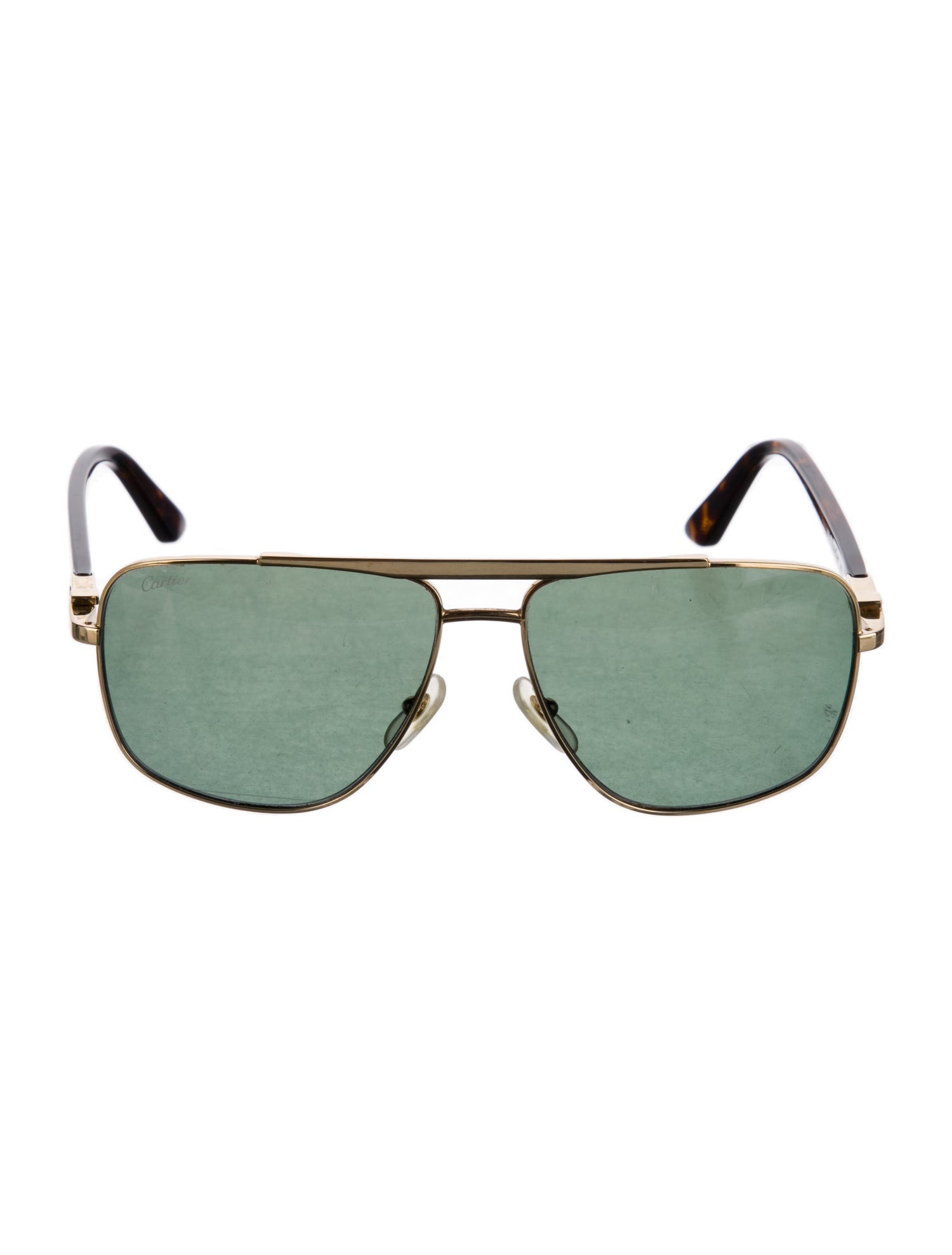 Cartier Aviator Tinted Sunglasses