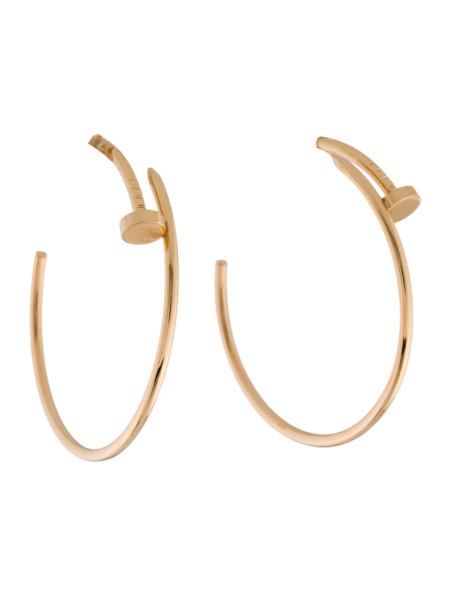 Cartier Juste un Clou Hoop Earrings, Large Model