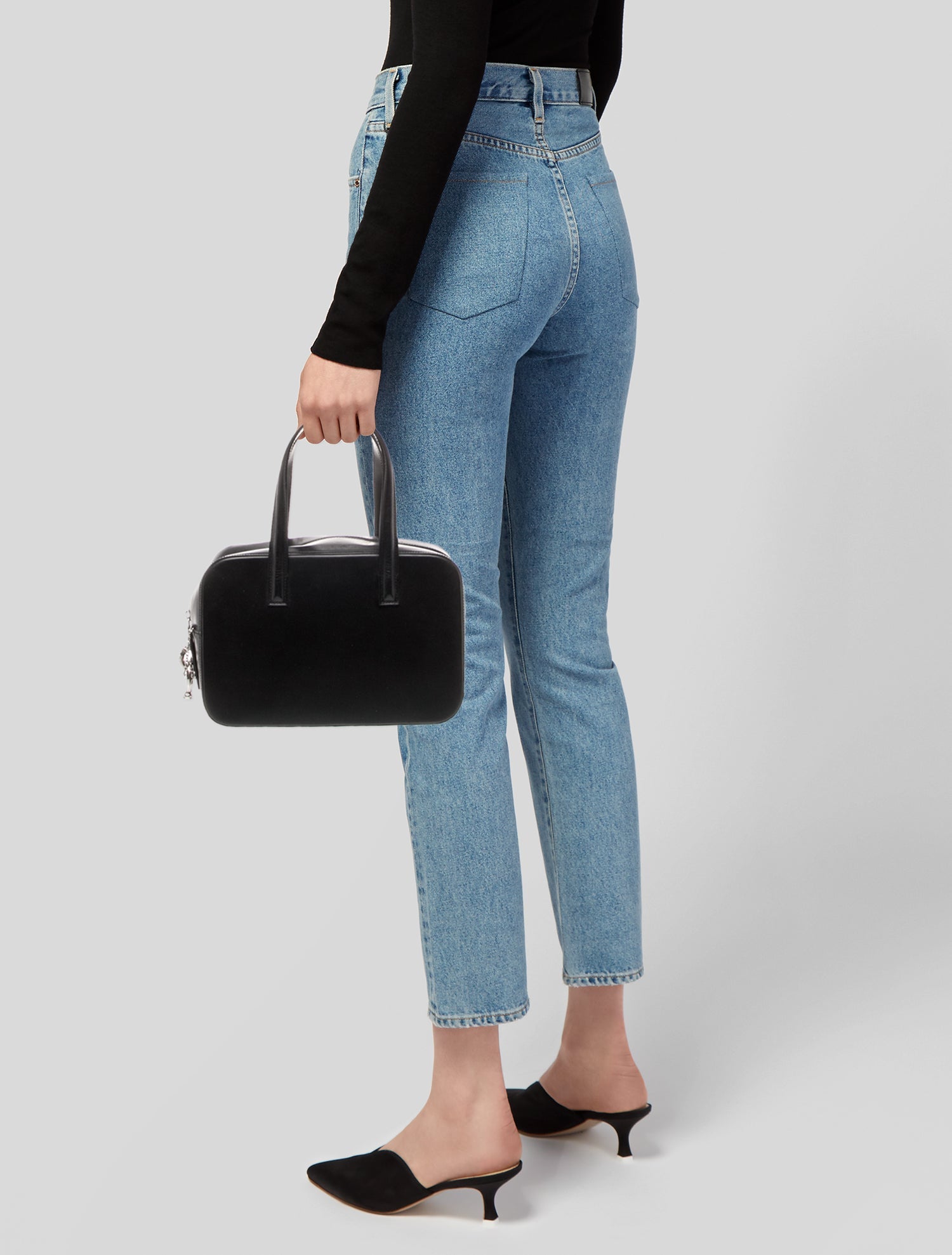 Cartier Leather Top Handle Bag