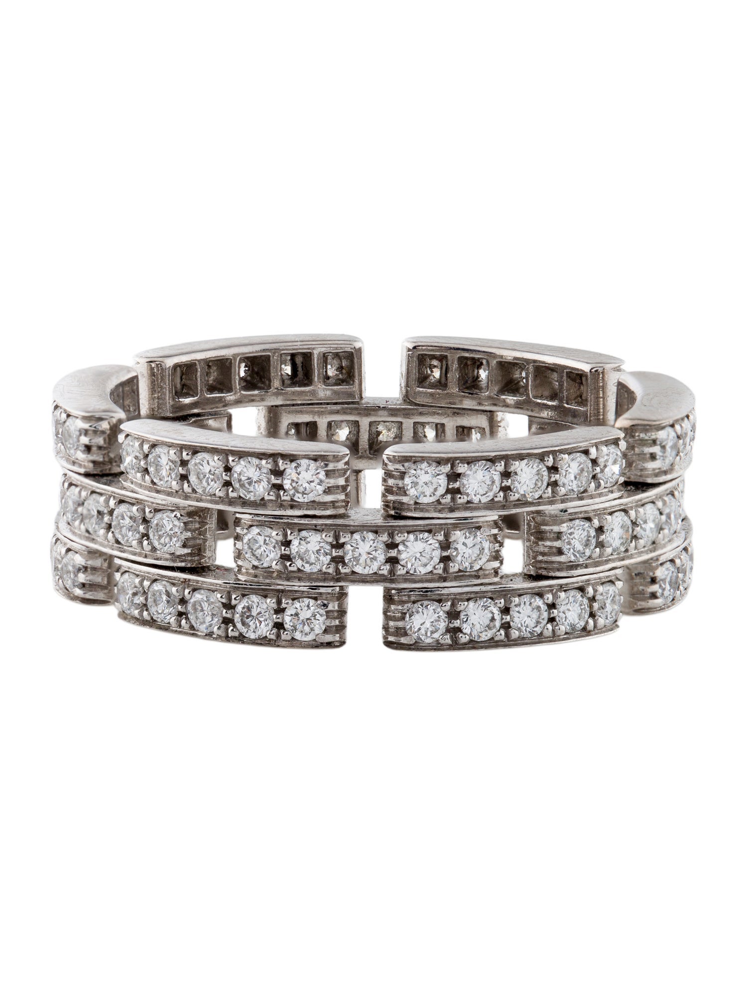 Cartier Maillon Panthere Band, Pavéd