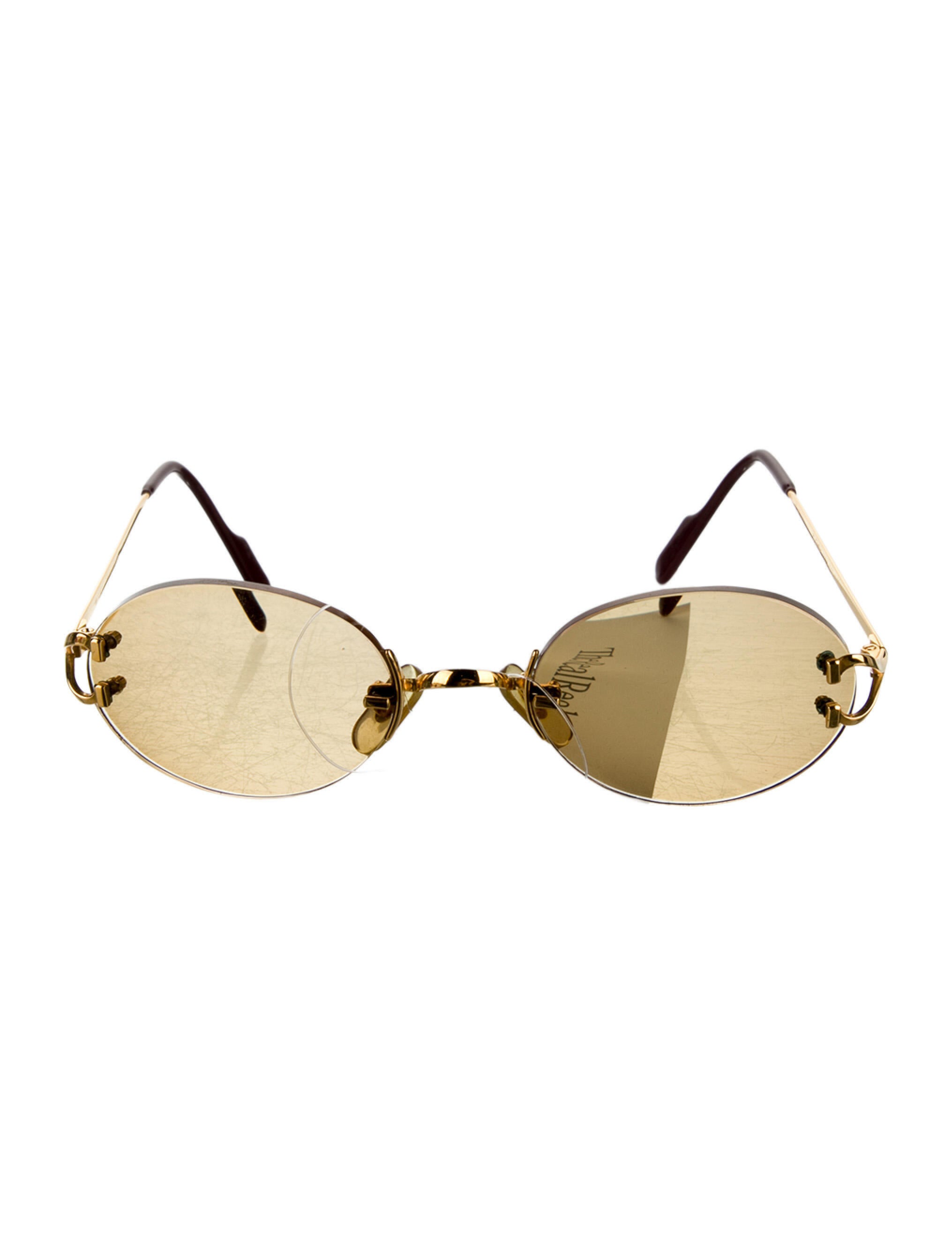 Cartier Cat-Eye Tinted Sunglasses