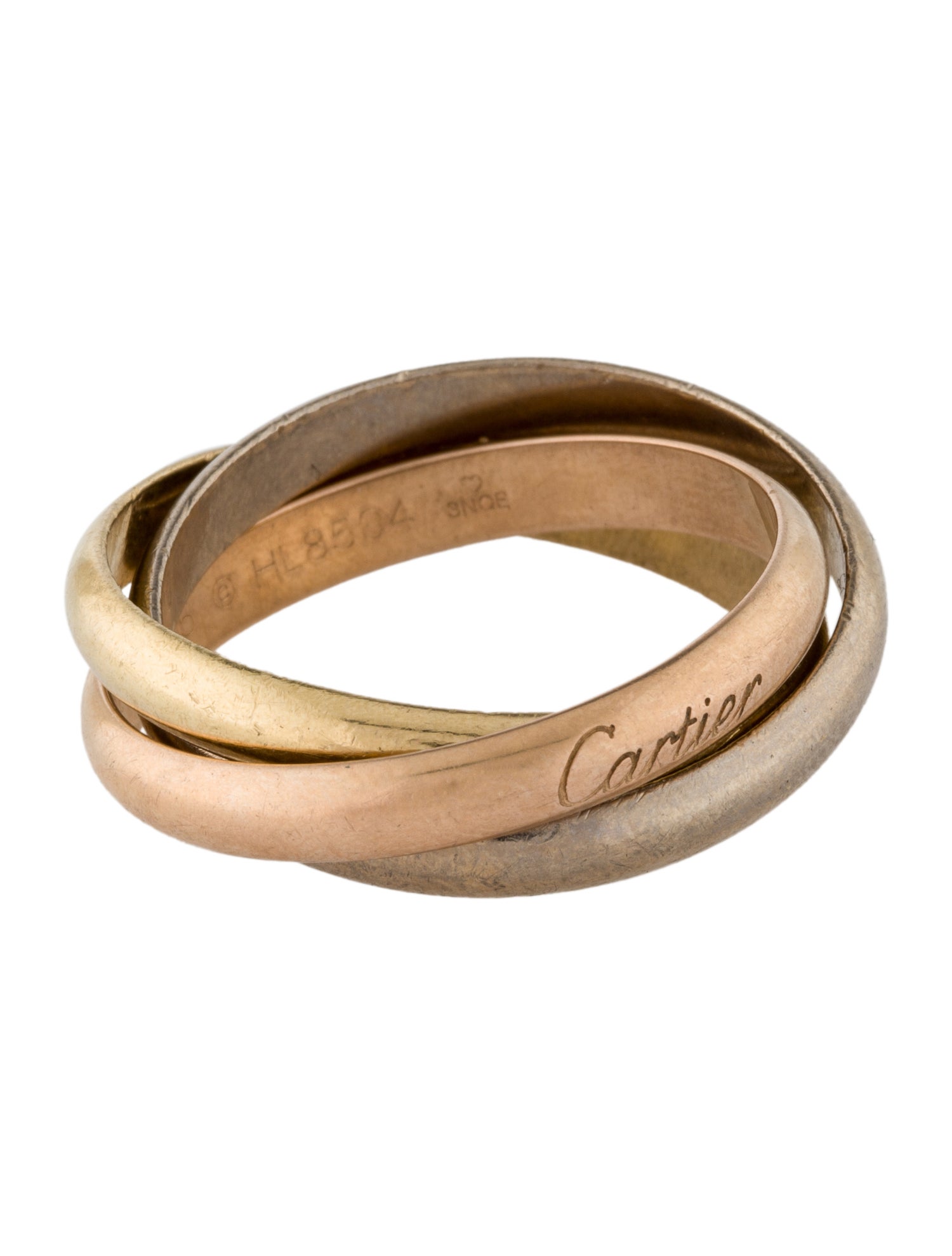 Cartier Vintage Trinity Ring, Classic Model