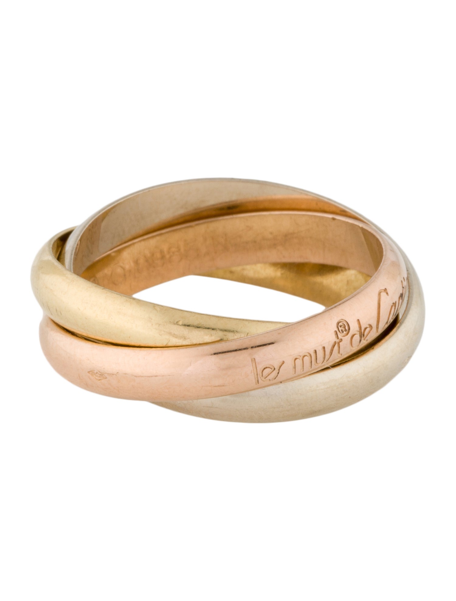 Cartier Vintage Les Must de Cartier Trinity Ring