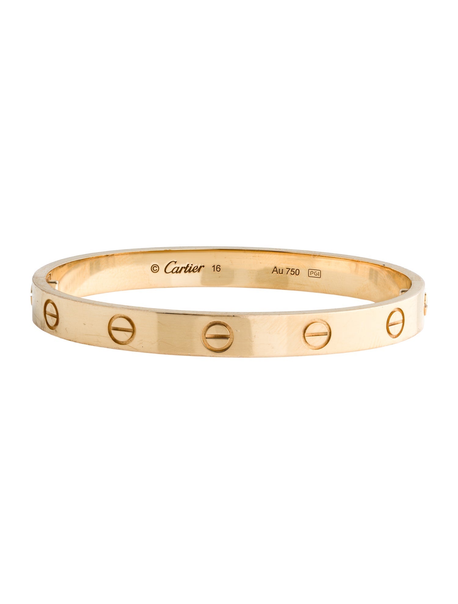 Cartier LOVE Bracelet, Classic Model