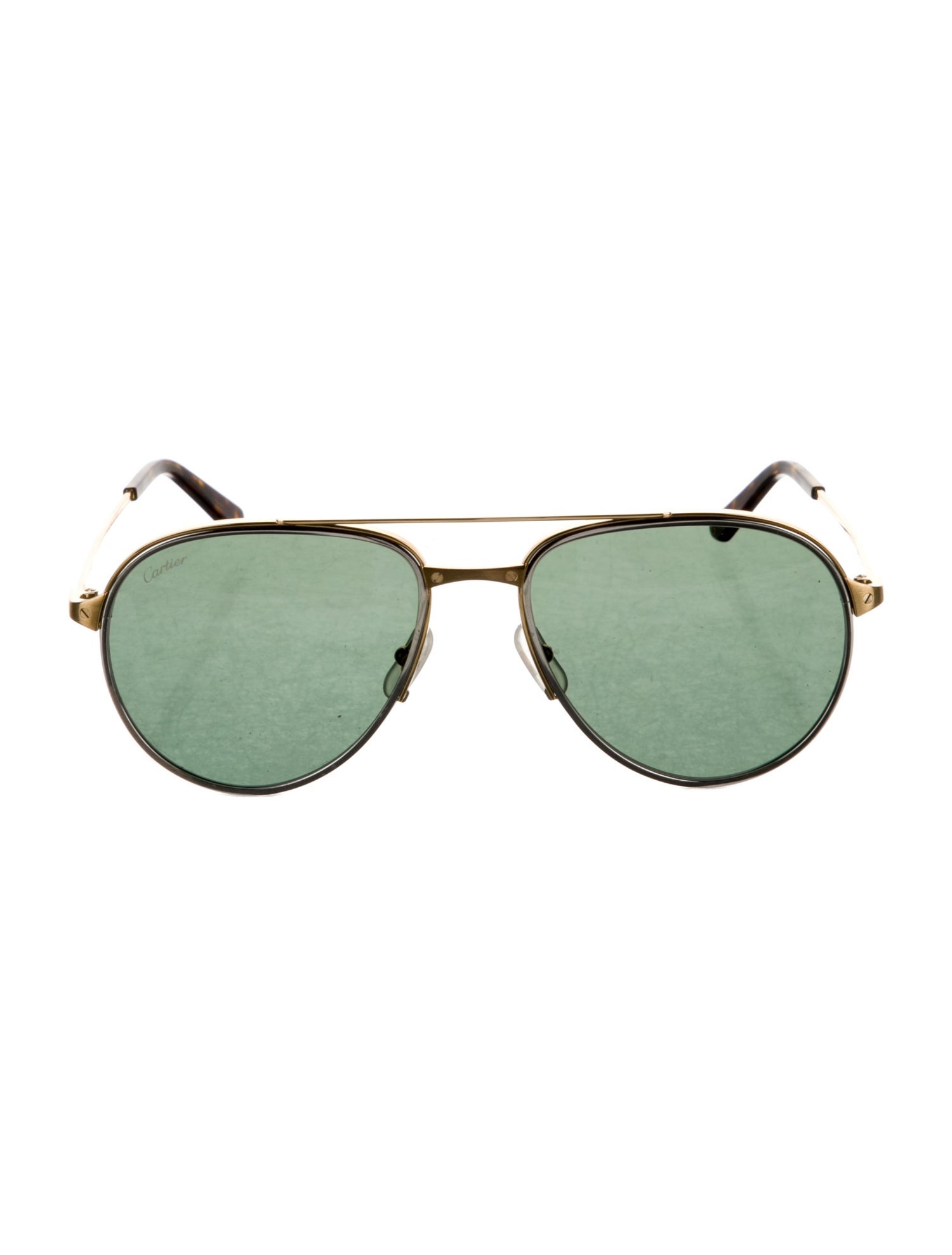 Cartier Aviator Tinted Sunglasses