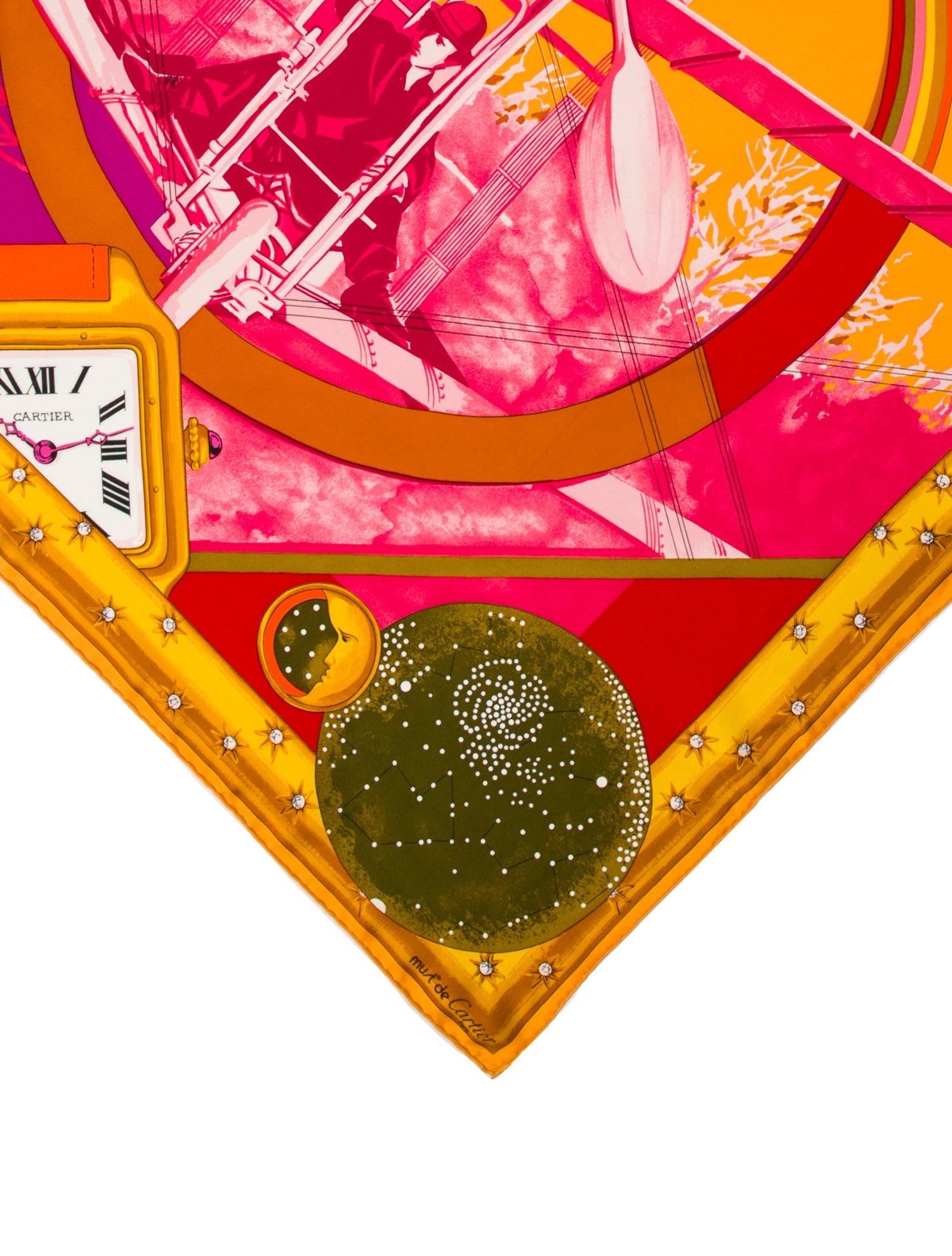 Cartier Silk Printed Scarf