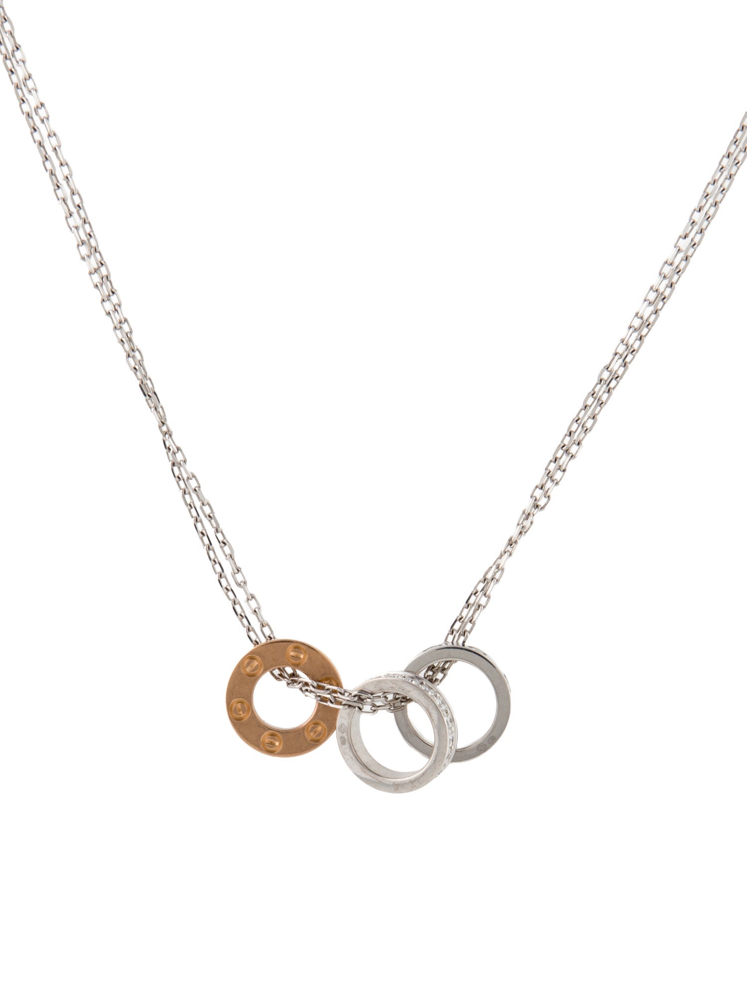 Cartier Diamond LOVE Necklace