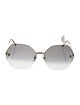 Cartier Oversize Gradient Sunglasses