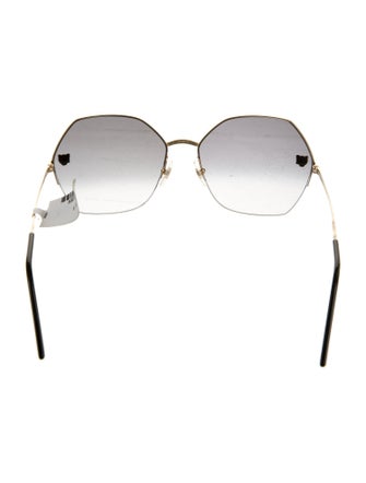 Cartier Oversize Gradient Sunglasses