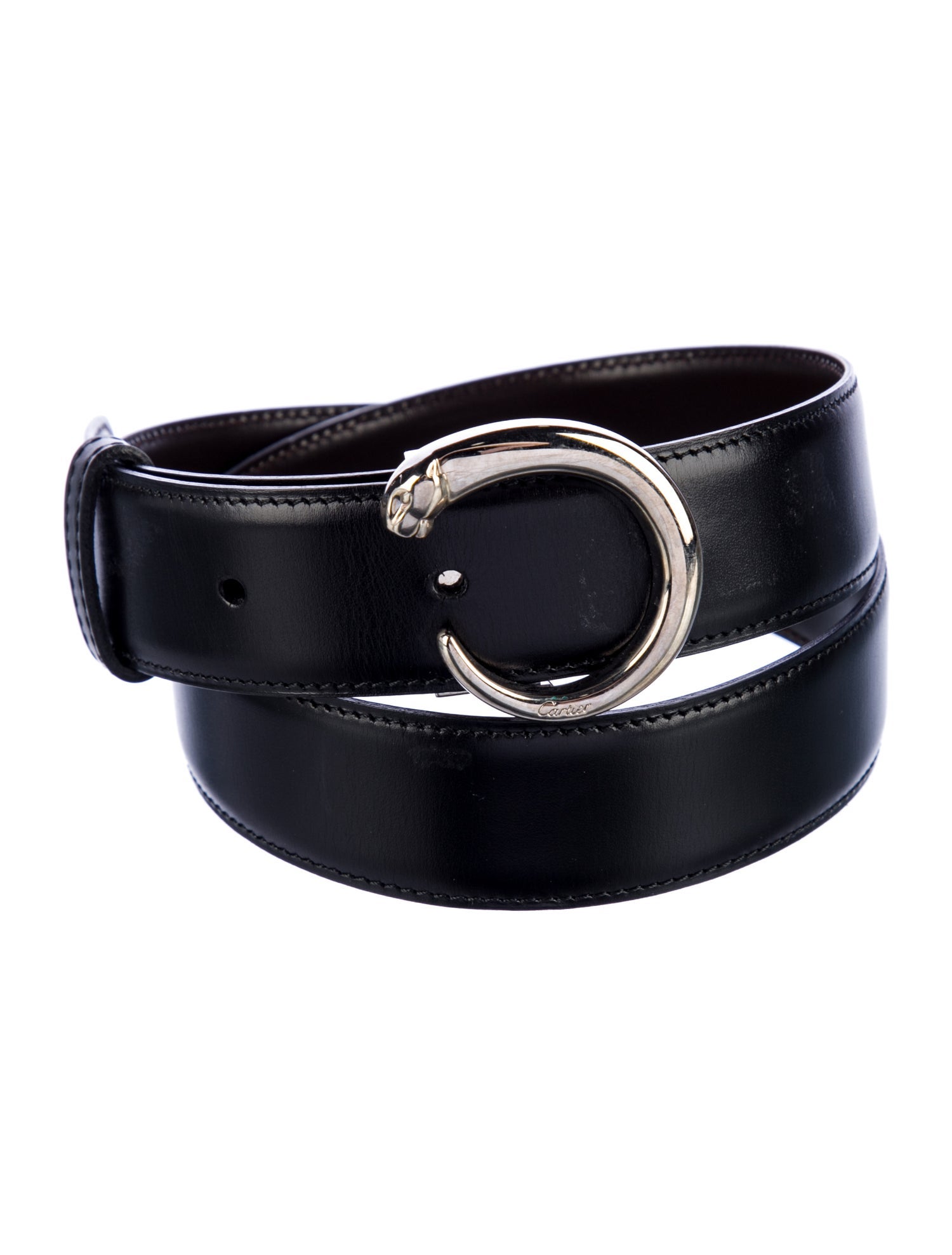Cartier Skinny Leather Belt