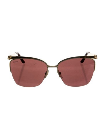 Cartier Sunglasses Panthère Cat-Eye
