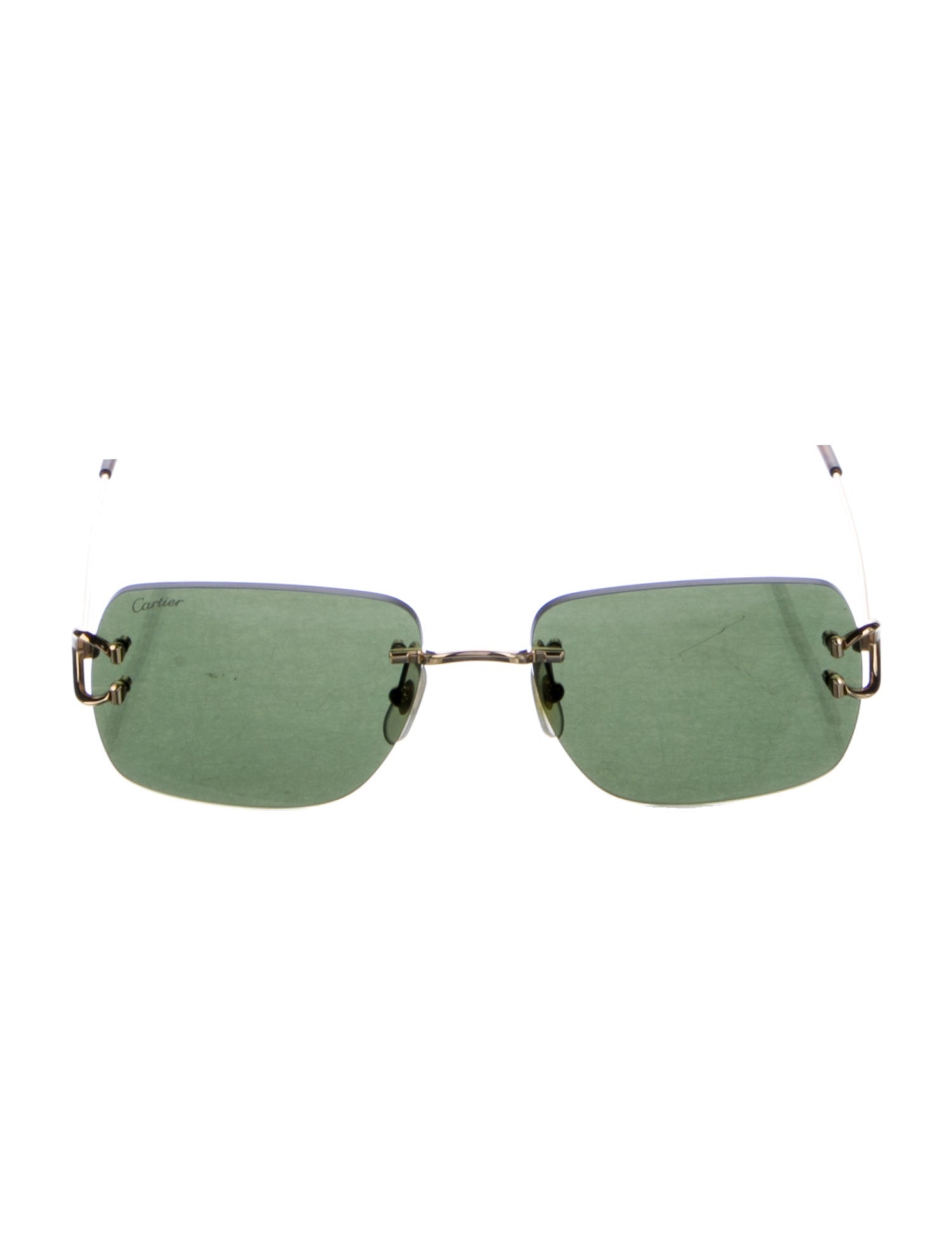 Cartier C Decor Square Sunglasses