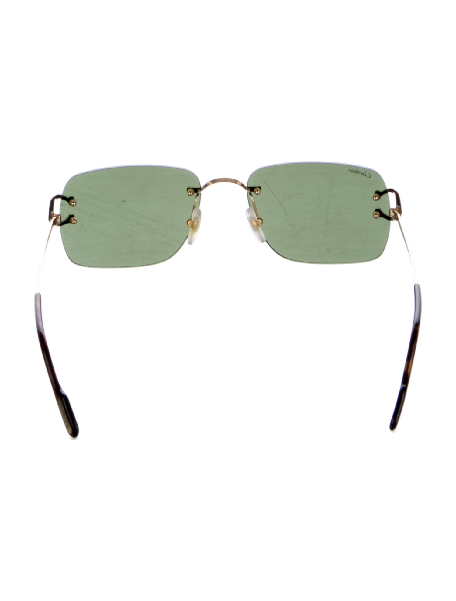 Cartier C Decor Square Sunglasses