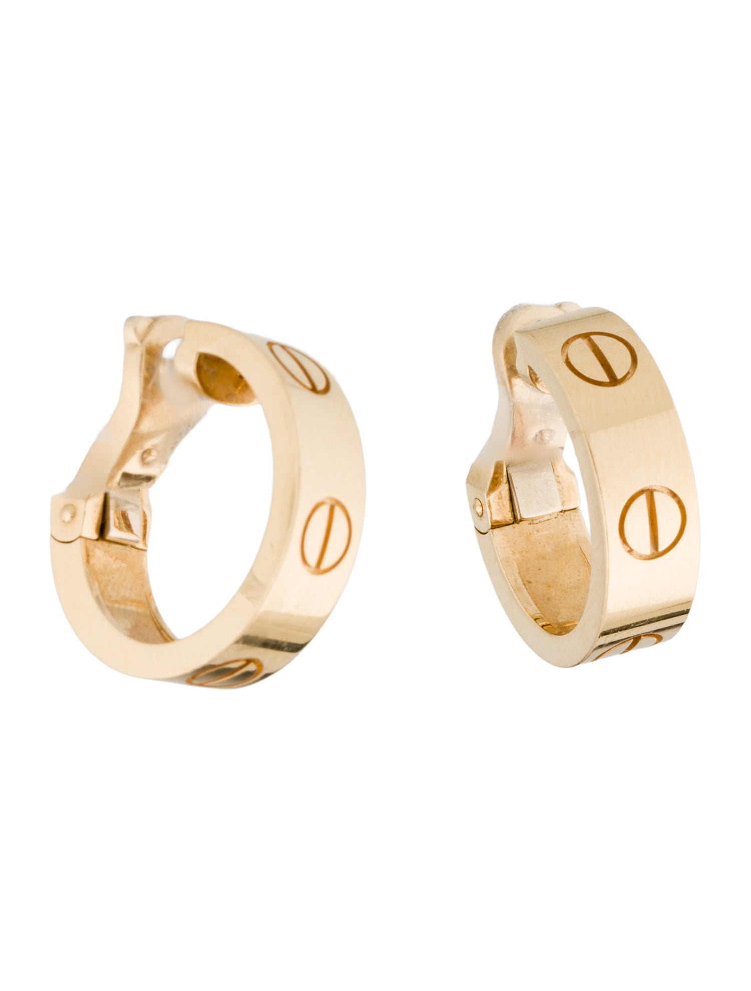 Cartier LOVE Hoop Earrings, Classic Model