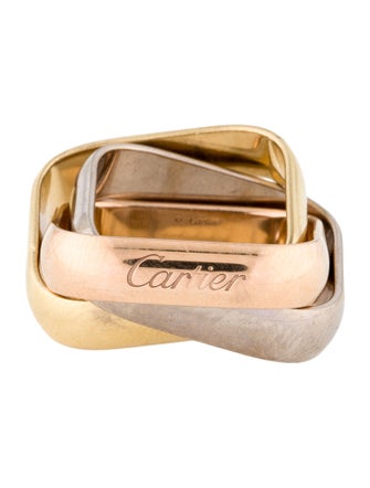 Cartier Trinity Ring, Cushion-Shaped, Large Model
