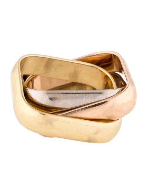 Cartier Trinity Ring, Cushion-Shaped, Large Model