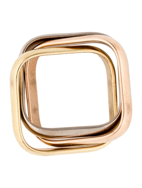 Cartier Trinity Ring, Cushion-Shaped, Large Model