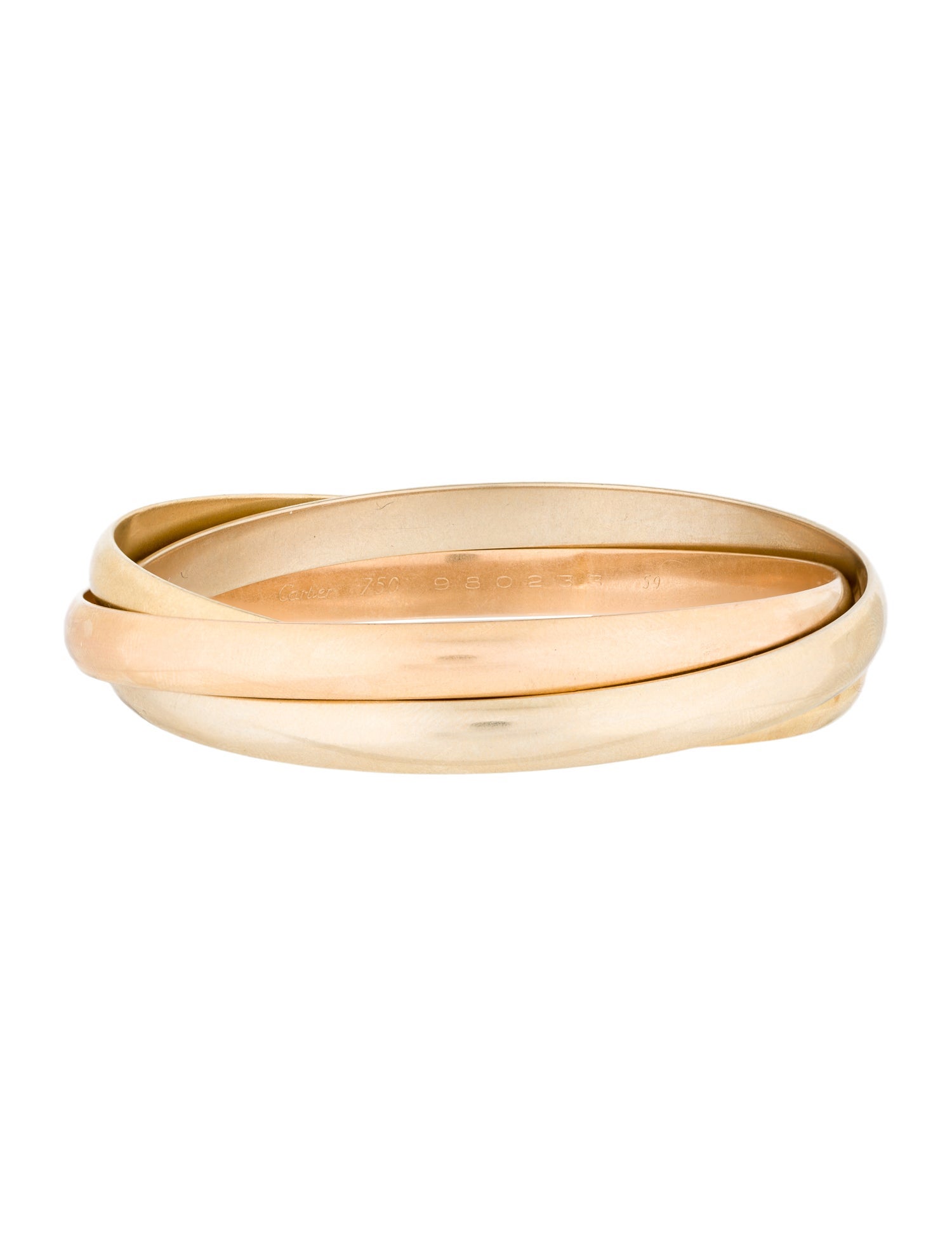 Cartier Trinity Bangle Bracelet