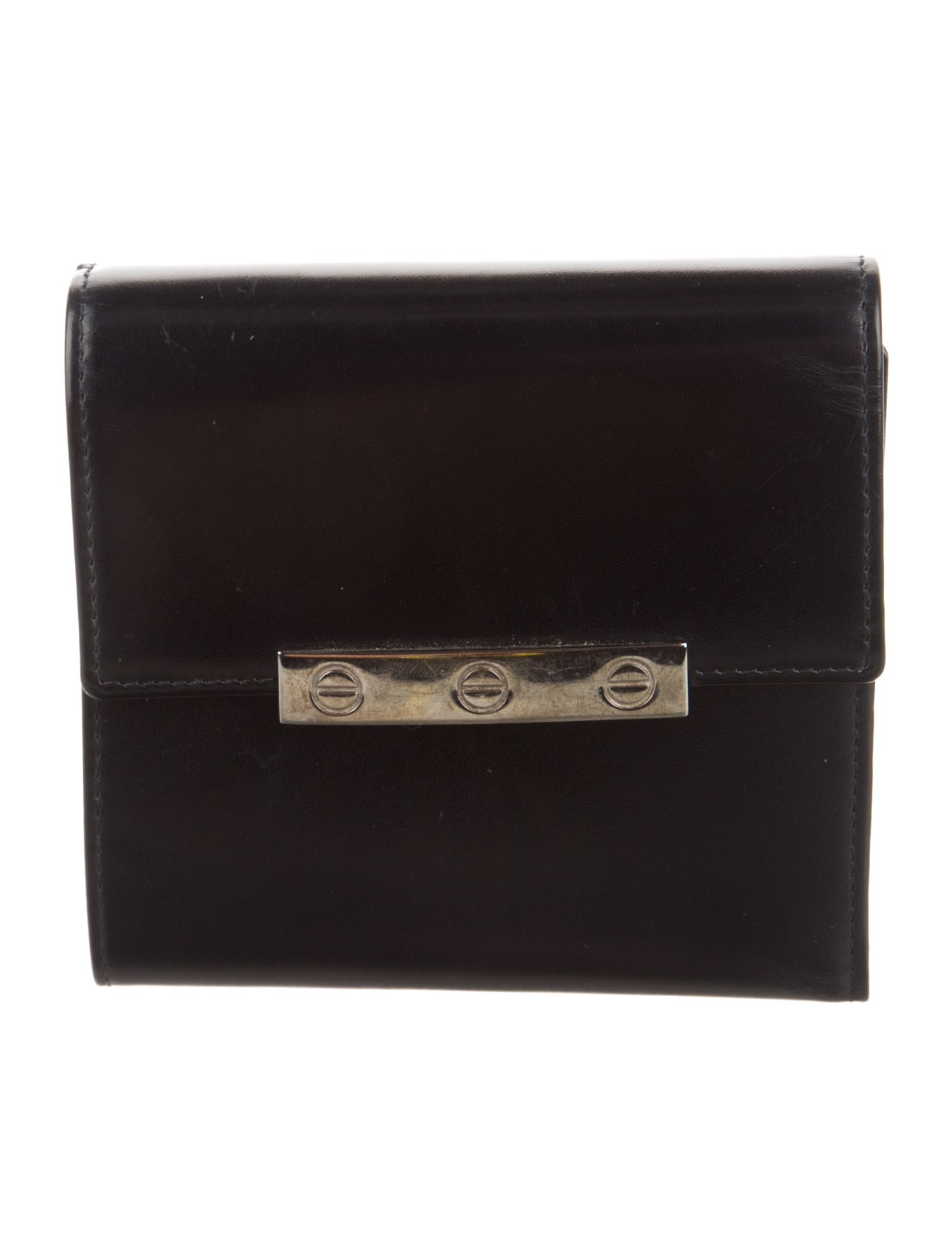 Cartier Leather Compact Wallet