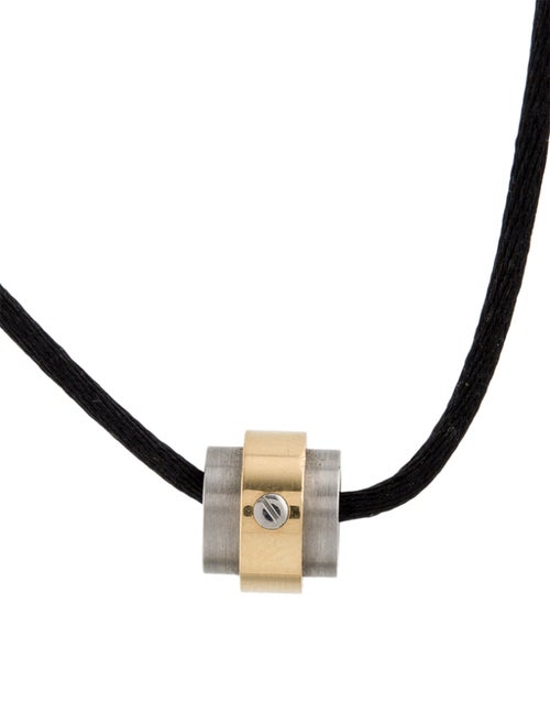Cartier Santos Barrel Pendant Necklace