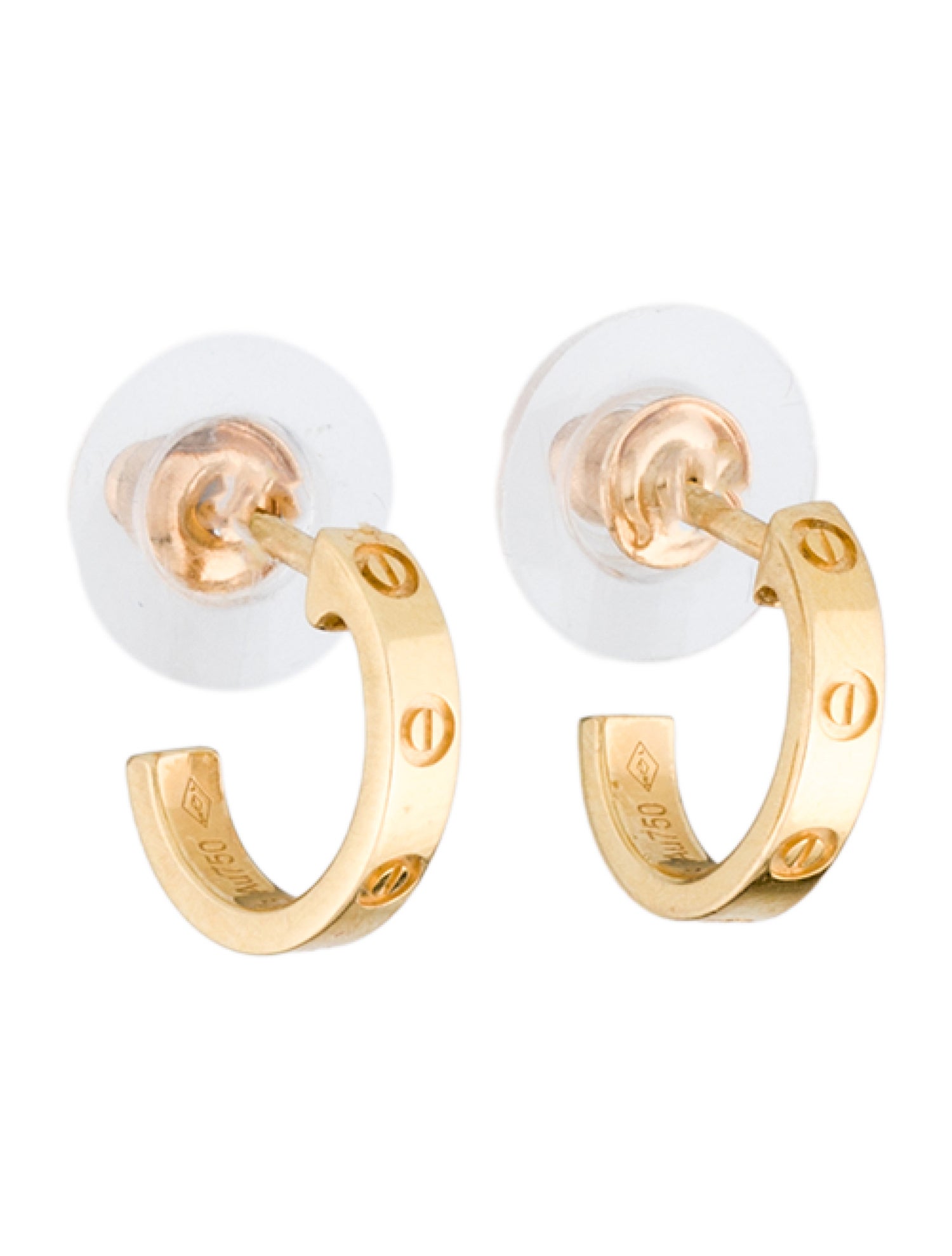 Cartier LOVE Hoop Earrings, Small Model