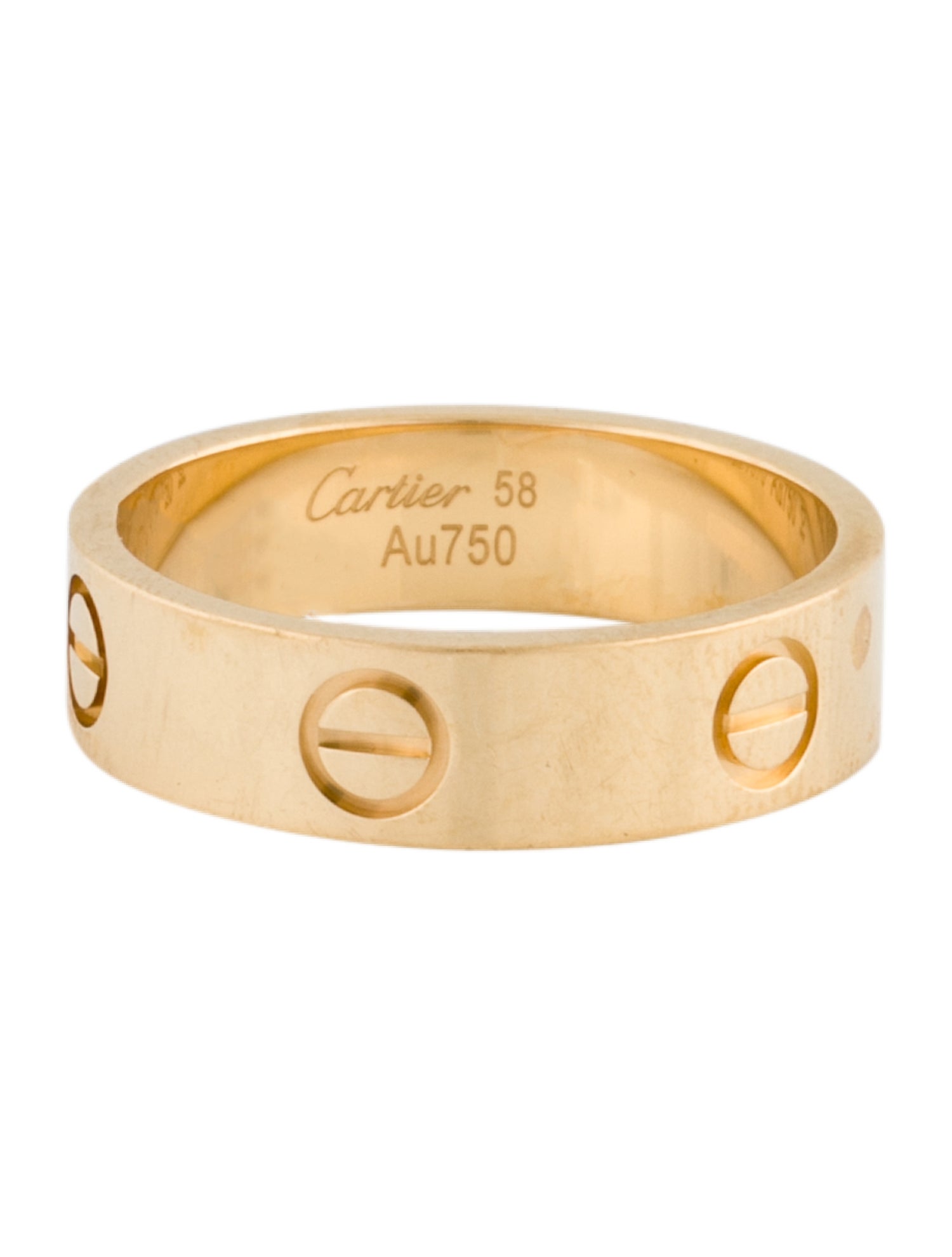 Cartier LOVE Ring, Classic Model