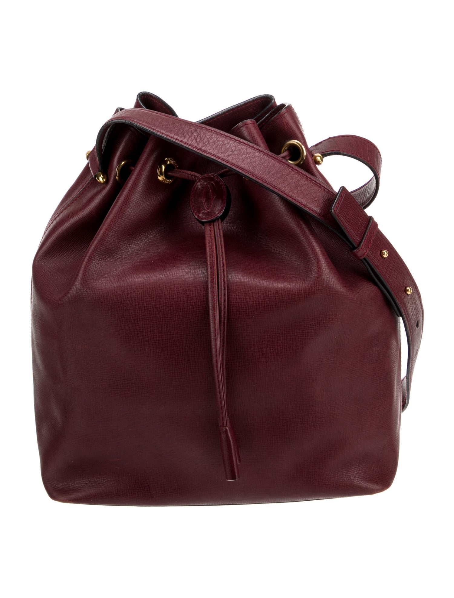 Cartier Leather Bucket Bag