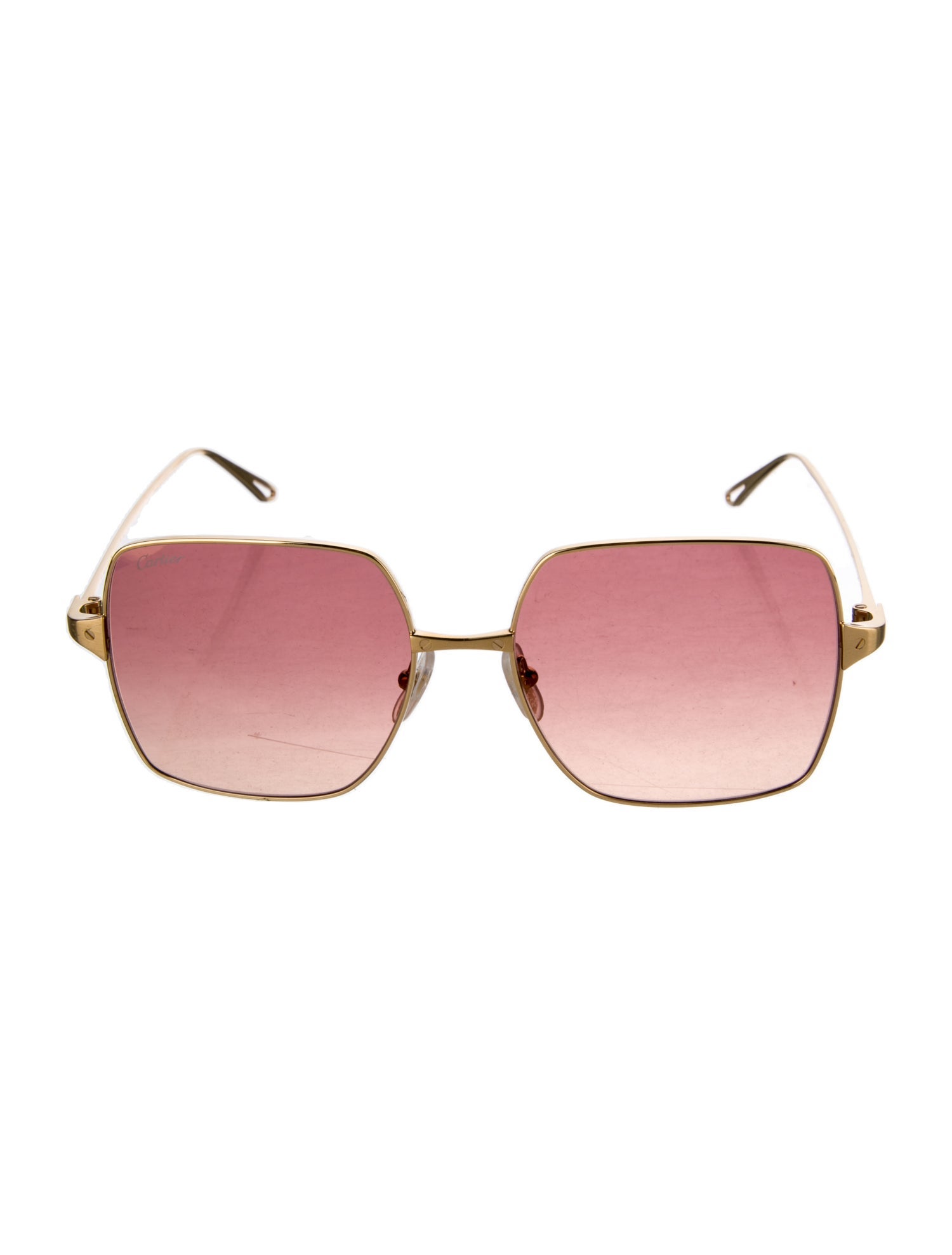 Cartier Square Gradient Sunglasses