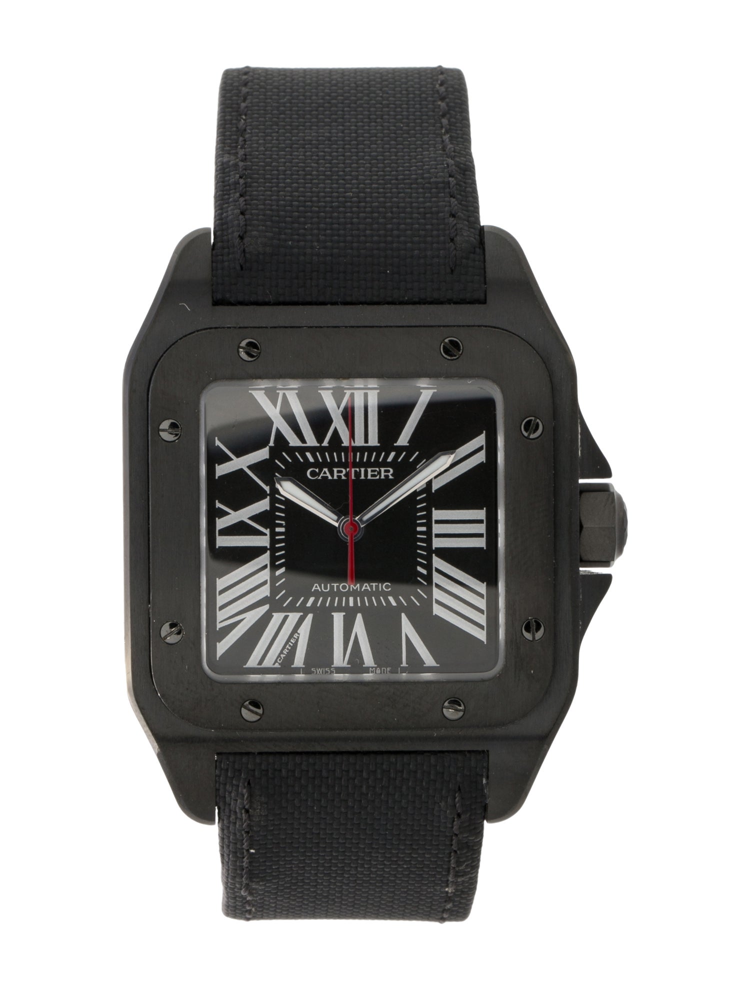 Cartier Santos 100 Carbon Watch