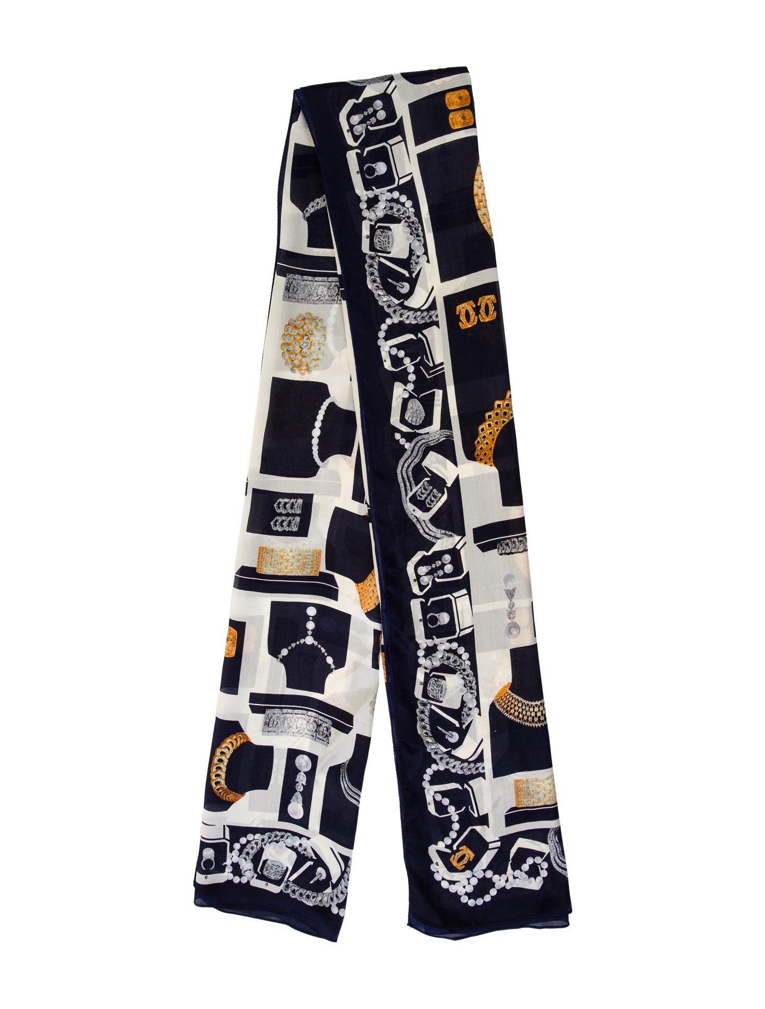 Cartier Silk Printed Scarf