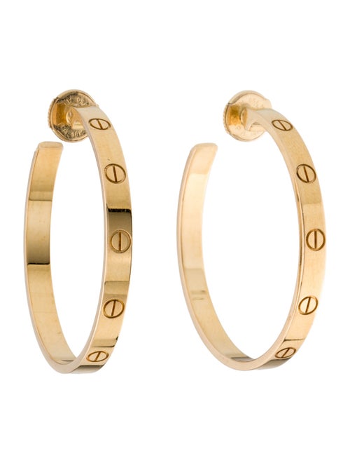 Cartier LOVE Hoop Earrings, Large Model