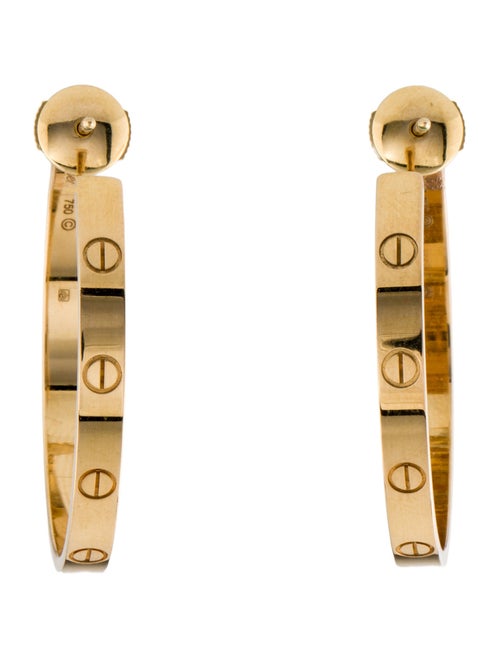 Cartier LOVE Hoop Earrings, Large Model