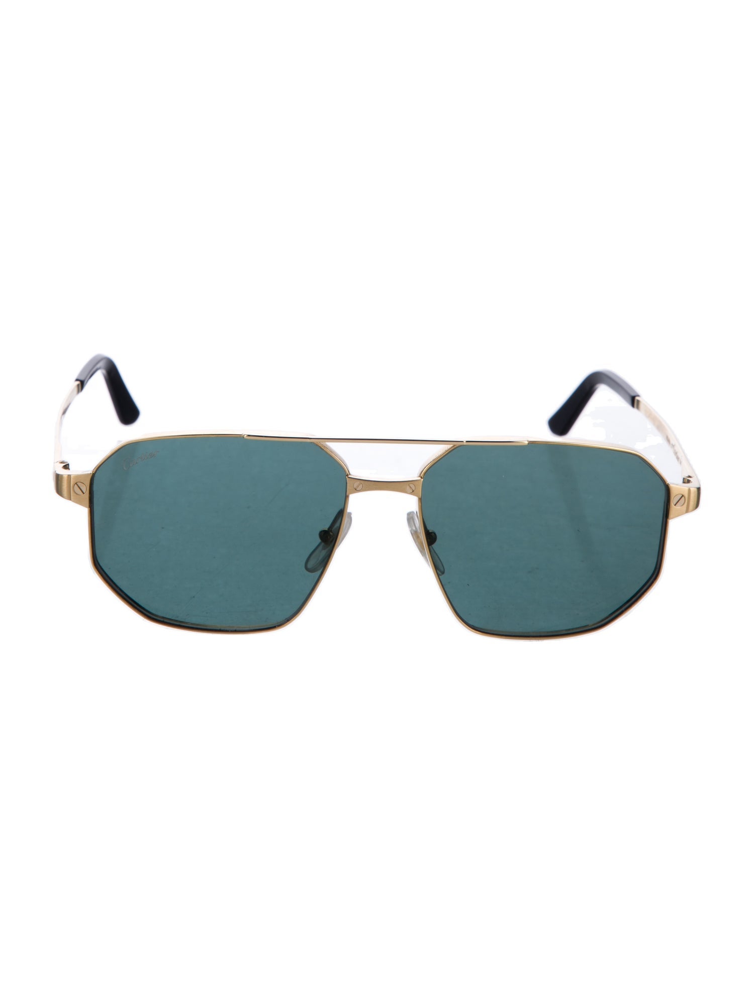 Cartier Santos de Cartier Aviator Sunglasses