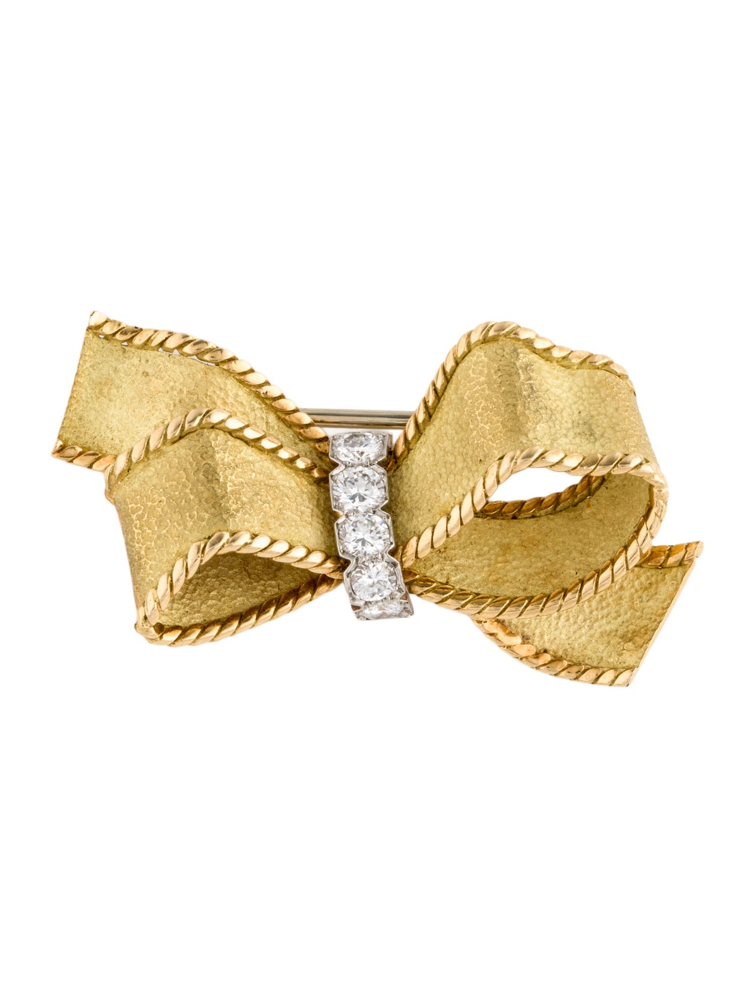 Cartier Vintage Bow Brooch