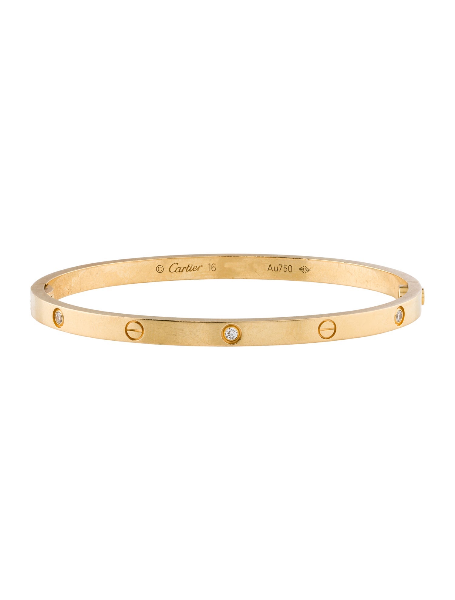 Cartier 6 Diamond Small LOVE Bracelet