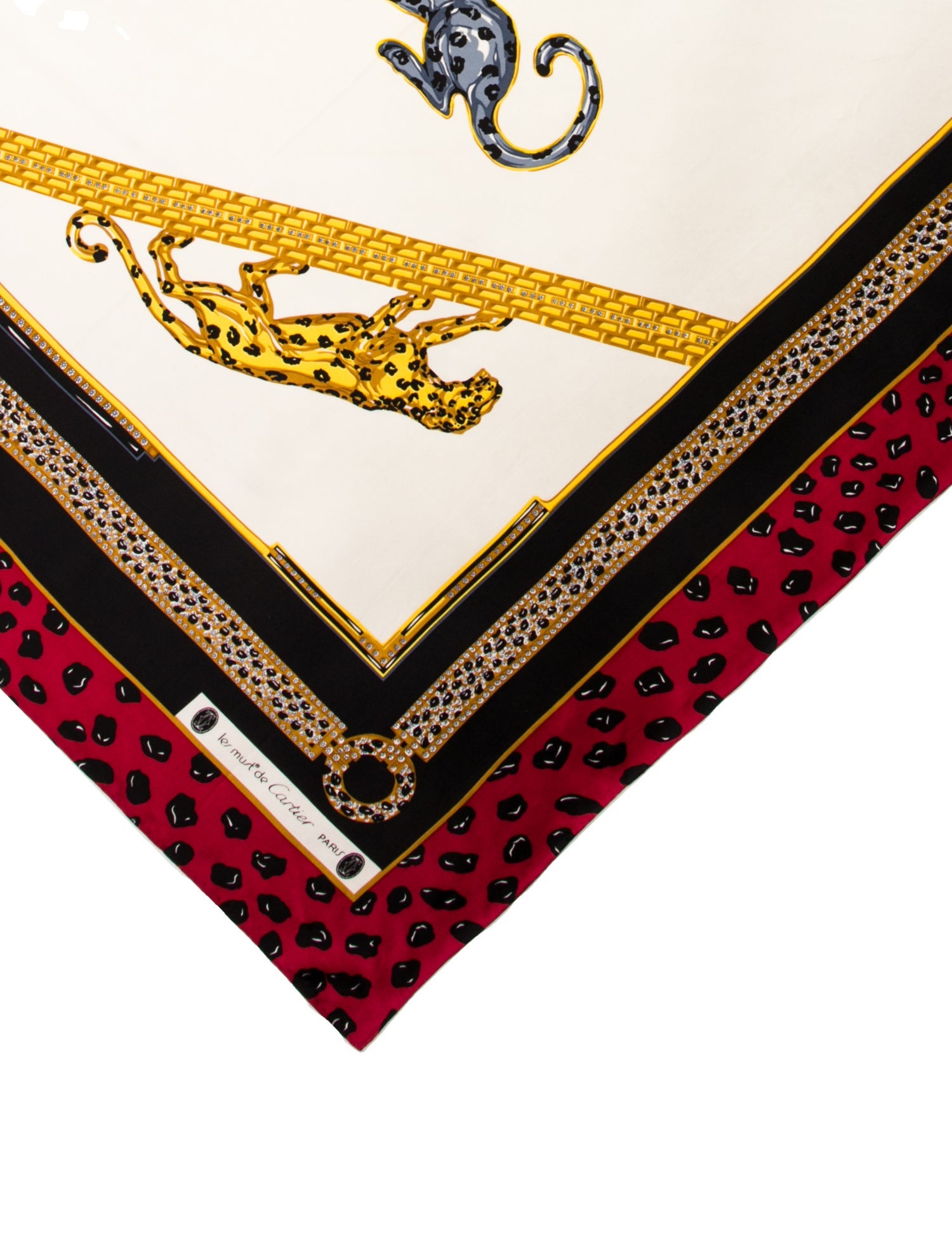 Cartier Silk Printed Scarf