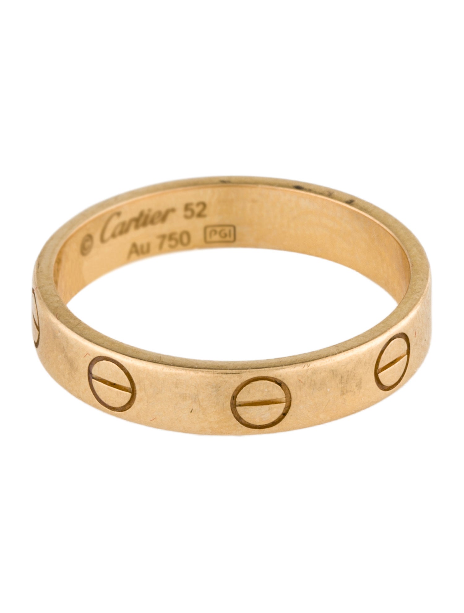 Cartier LOVE Ring, Small Model