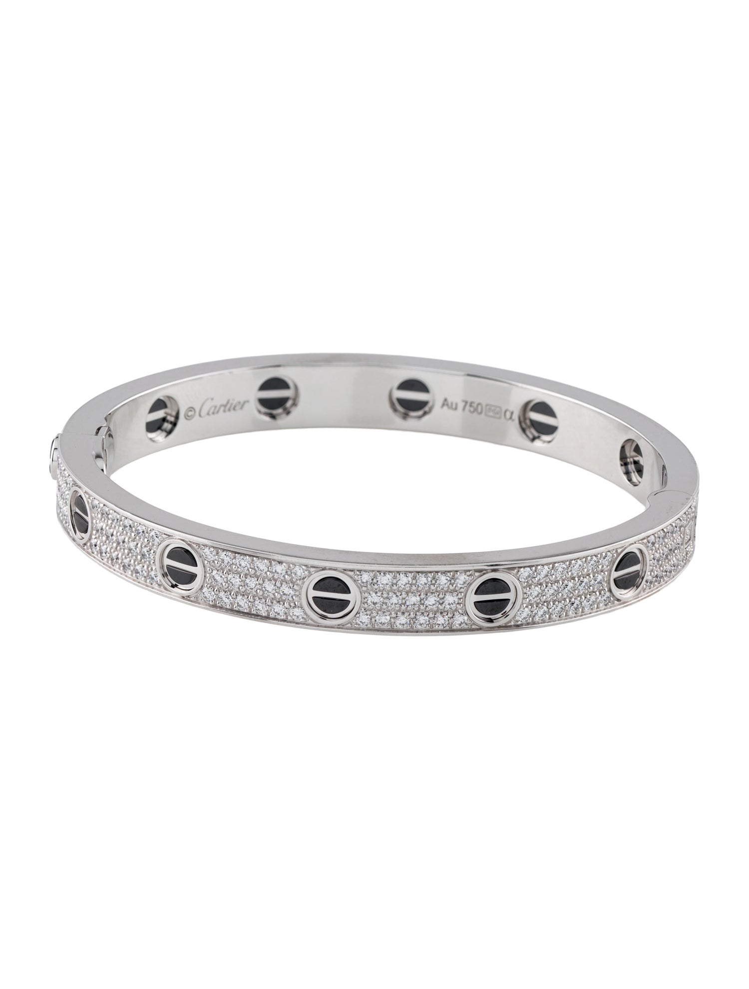 Cartier Classic Diamond & Ceramic LOVE Bracelet