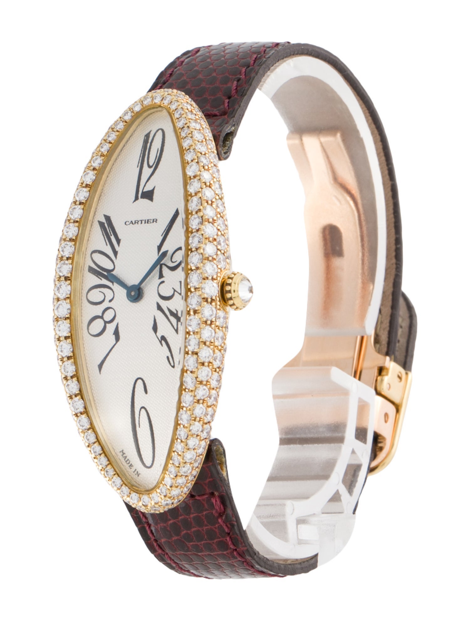 Cartier Baignoire Allongée Watch