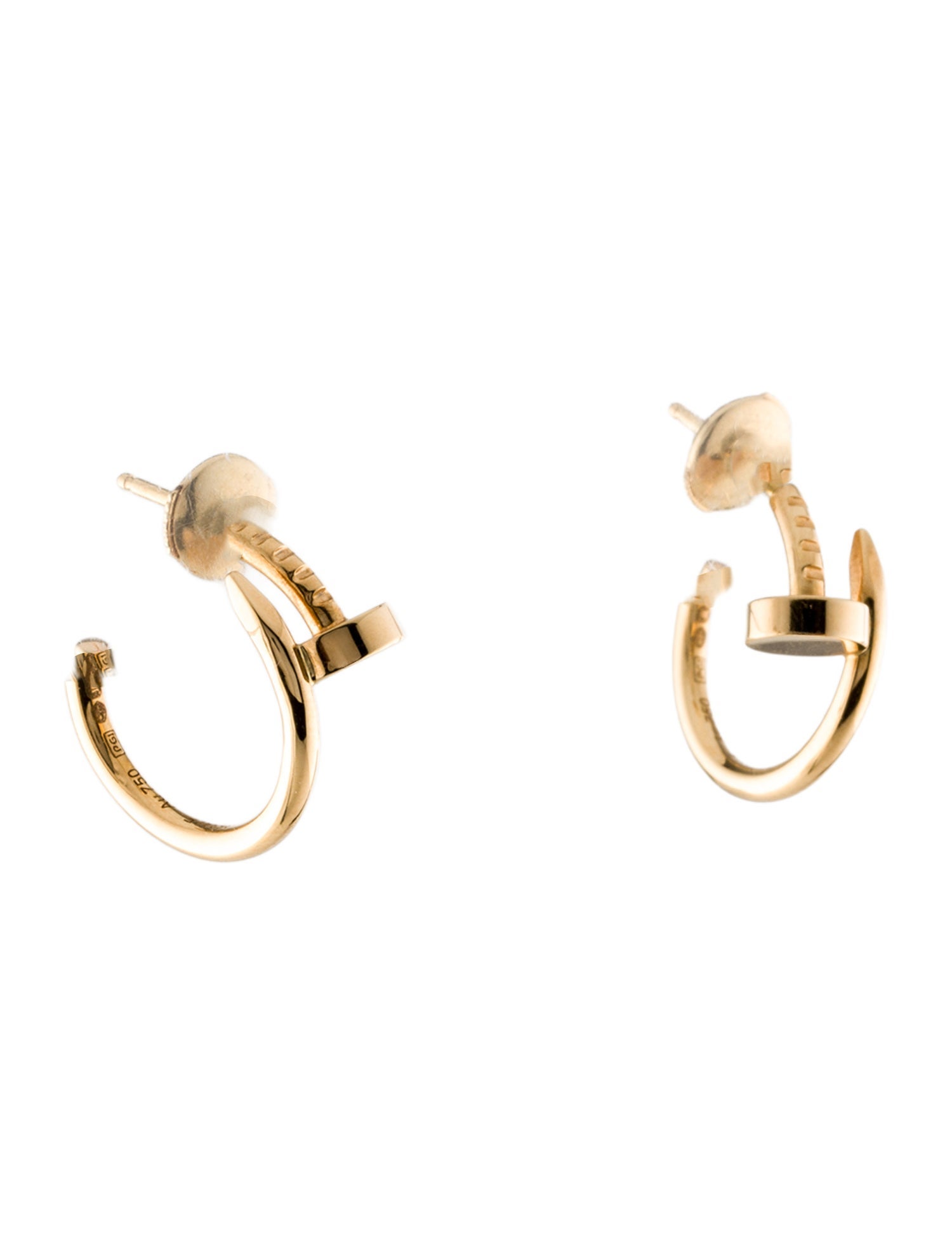 Cartier Small Juste Un Clou Hoop Earrings