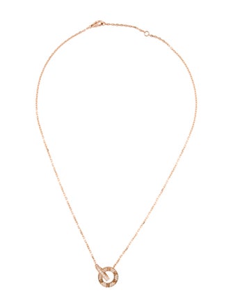 Cartier LOVE Pendant, Paved