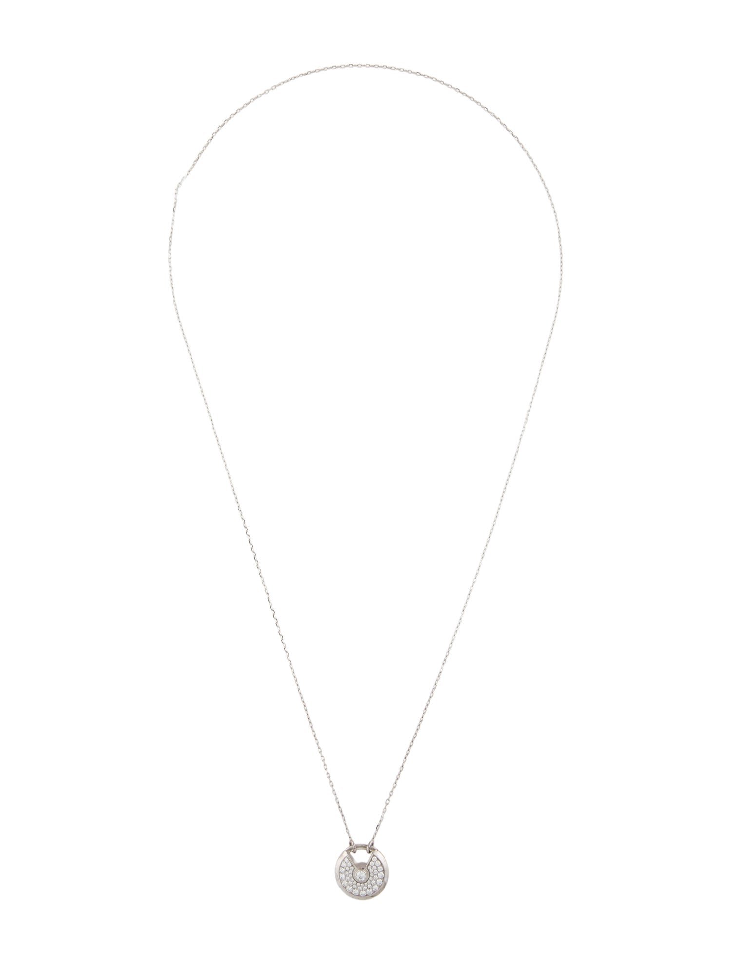 Cartier Diamond Amulette de Cartier Necklace