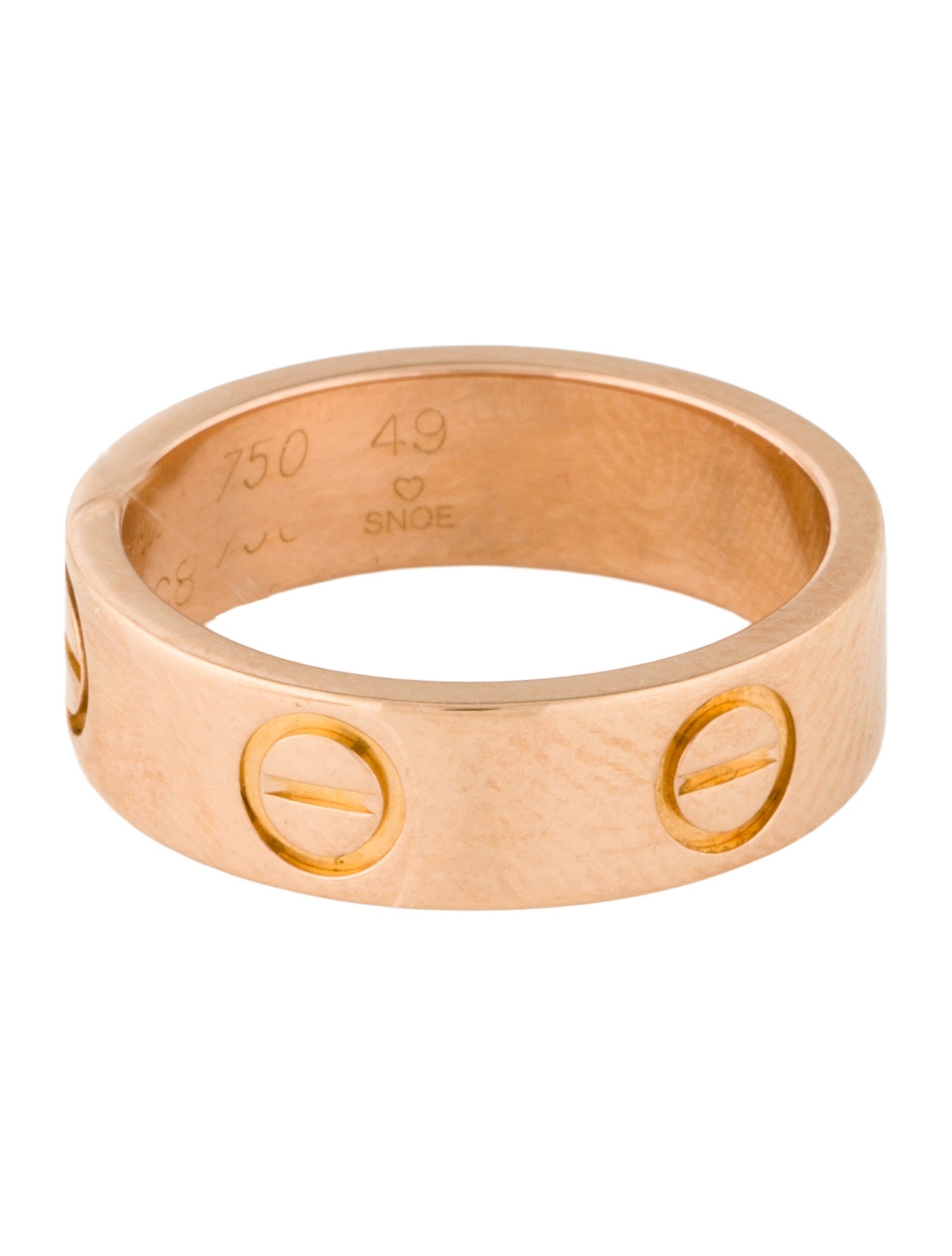 Cartier LOVE Ring, Classic Model