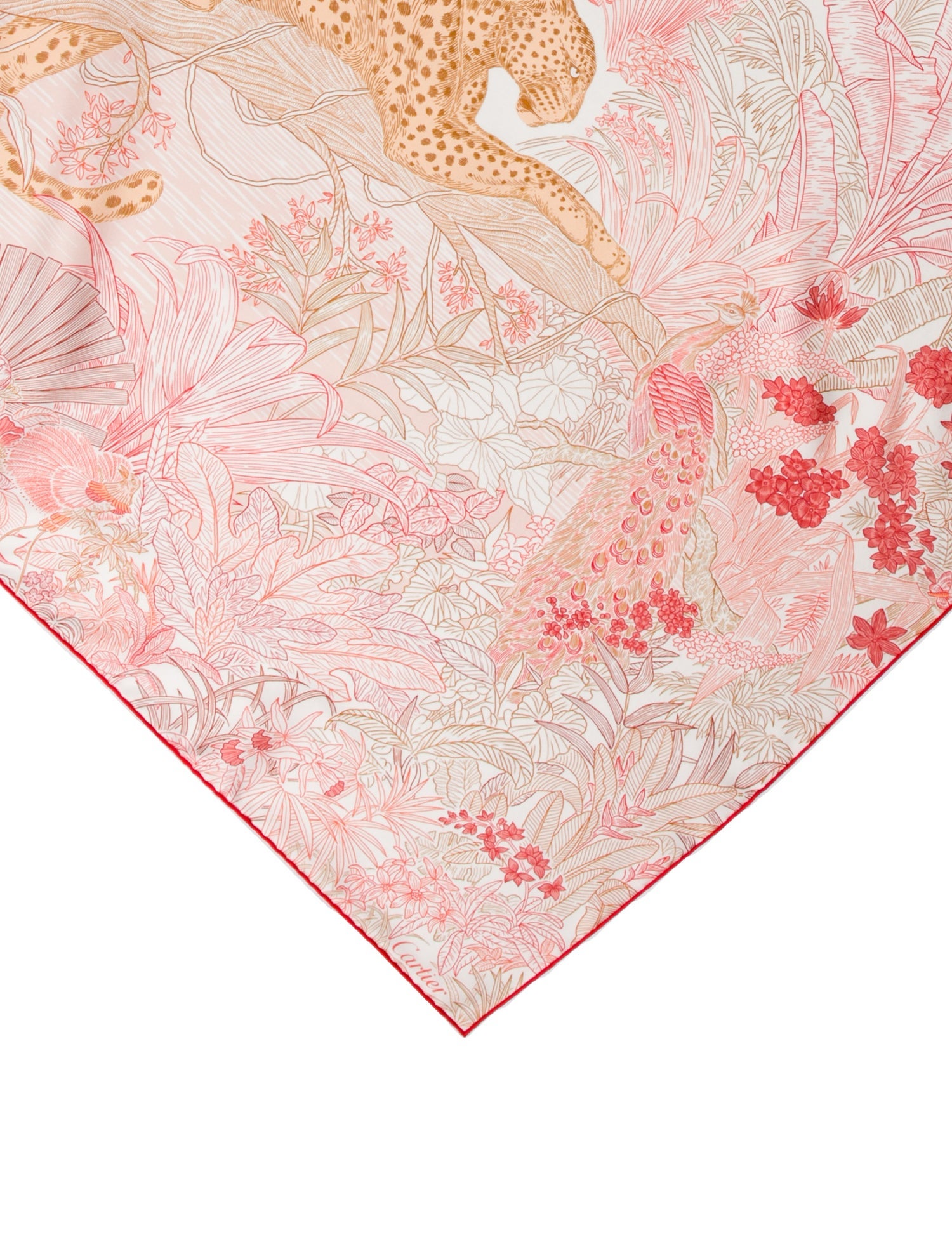 Cartier Silk Printed Scarf