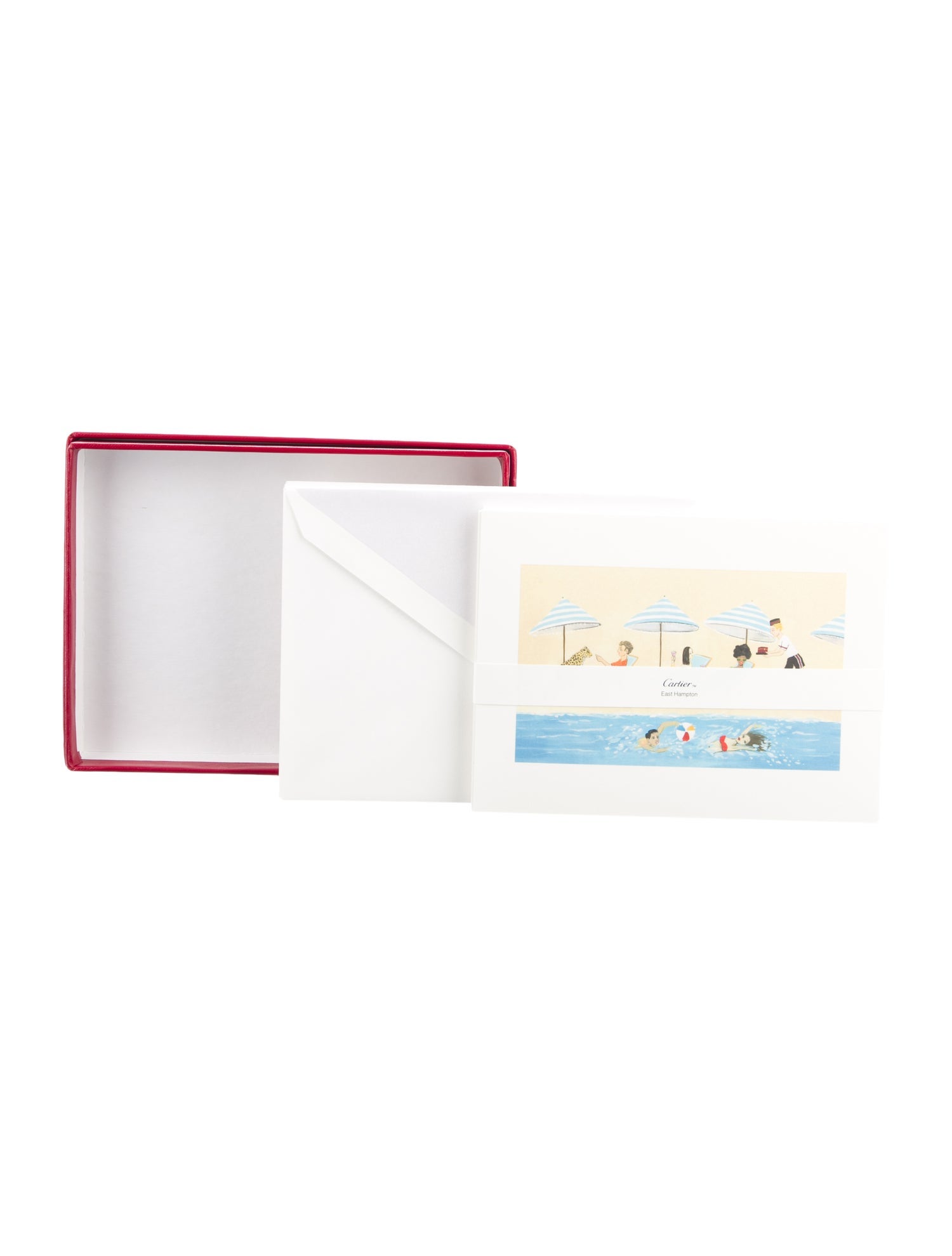 Cartier 20-Piece East Hampton Stationery Set