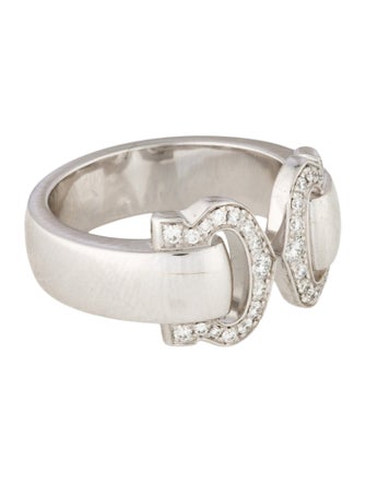 Cartier C de Cartier Decor Ring, Small Model