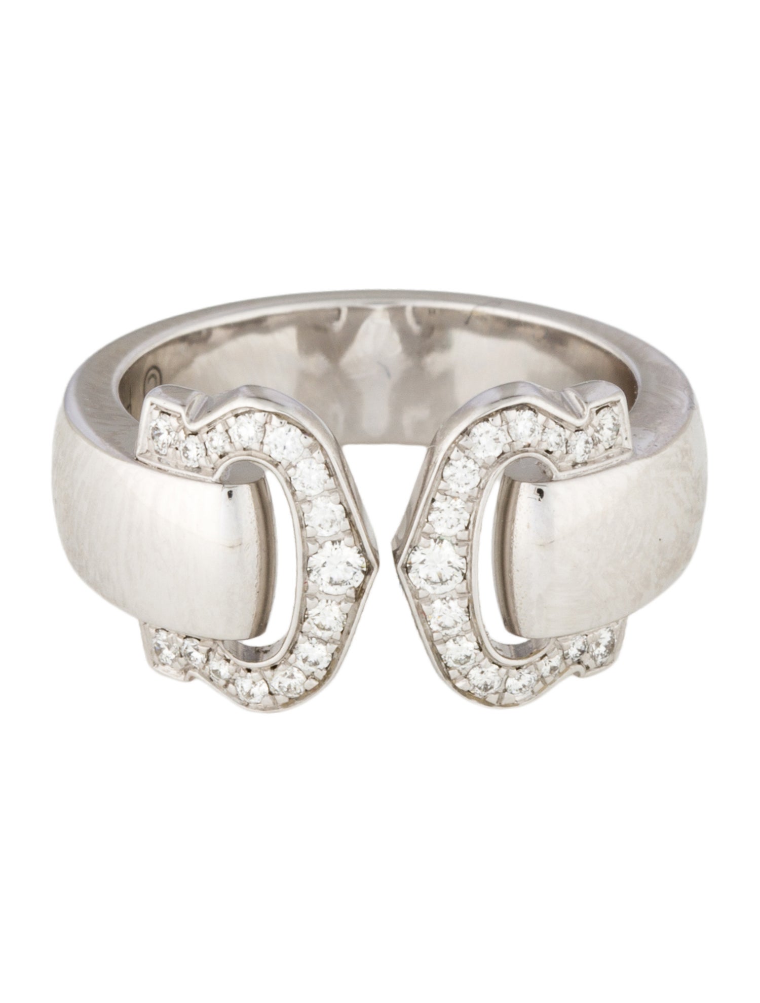 Cartier C de Cartier Decor Ring, Small Model