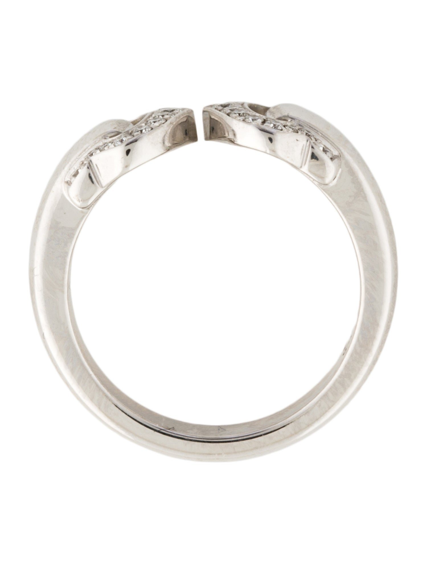 Cartier C de Cartier Decor Ring, Small Model